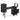 Rolling Travel Case and Desk - Black