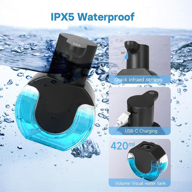 Foaming Soap Dispenser Automatic Rechargeable