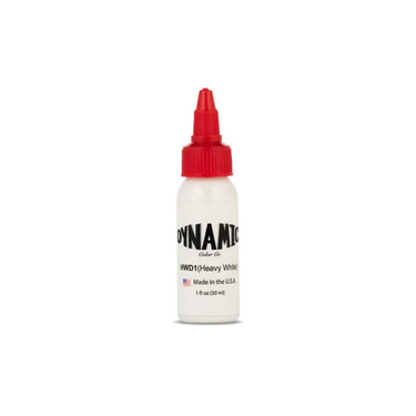 Dynamic Heavy White 1oz Ink - Bloody Wolf Tattoo Supply