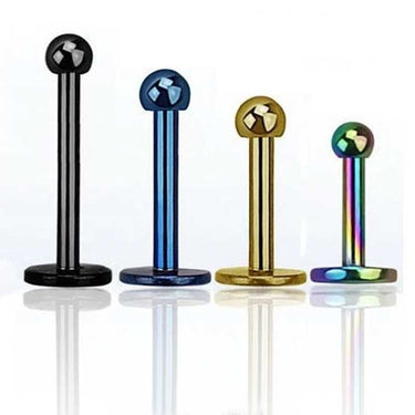 Titanium Ball Labret - Bloody Wolf Tattoo Supply