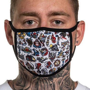 Face Mask - All Things by Sullen - Bloody Wolf Tattoo Supply