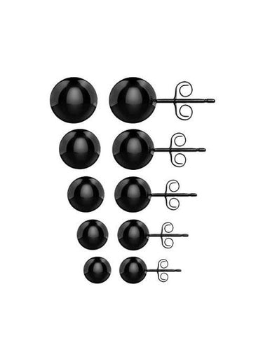 Earrings - Black - Bloody Wolf Tattoo Supply