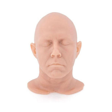 A Pound of Flesh Shrunken Head Tattoo Practice Skin - Bloody Wolf Tattoo Supply