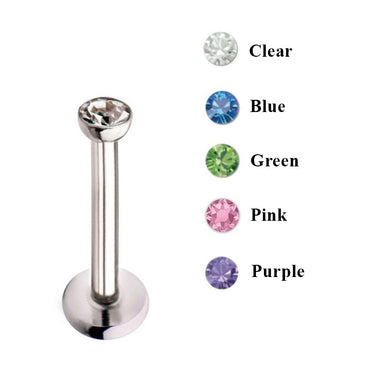 Labret Internally Threaded - Bloody Wolf Tattoo Supply