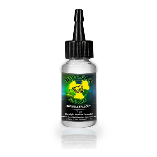 Invisible Fallout 1oz Blacklight Ink - Bloody Wolf Tattoo Supply