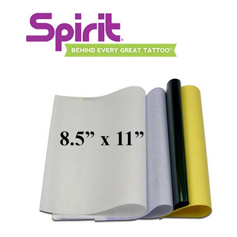 Spirit Brand Tattoo Transfer Paper Freehand Thermal for Stencils by ReproFX  (Freehand 8.5x11) : : Beauty
