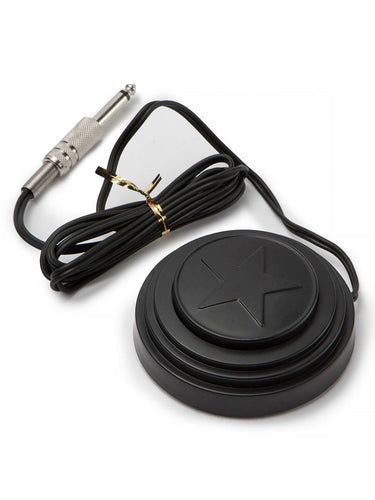 Foot Pedal - Black Star - Bloody Wolf Tattoo Supply