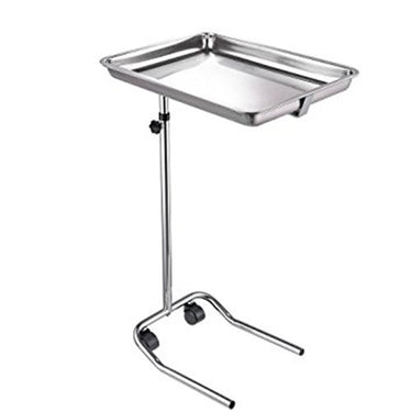Rolling Steel Mayo Tray - Bloody Wolf Tattoo Supply