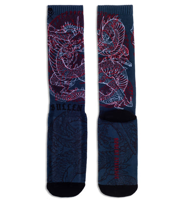 Sullen Socks - Artist Series - Bloody Wolf Tattoo Supply