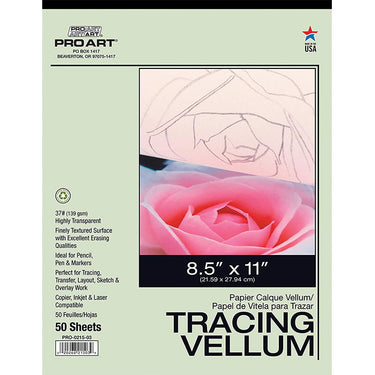 Tracing Paper 8.5" x 11" - Bloody Wolf Tattoo Supply