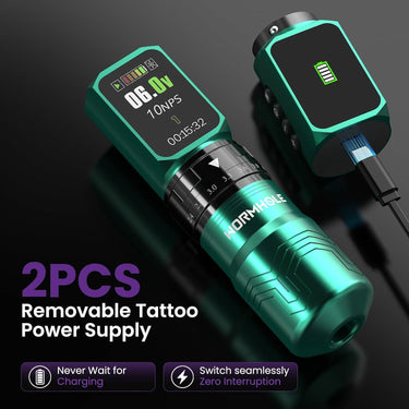 Wormhole 7-Stroke Wireless Tattoo Pen