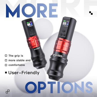 Mast Fold2 Wireless Rotary Tattoo Pen Red
