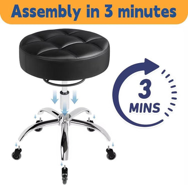 Pincushion Style Artist Stool - Black
