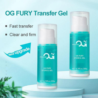Fury Stencil Transfer Gel Solution 200g