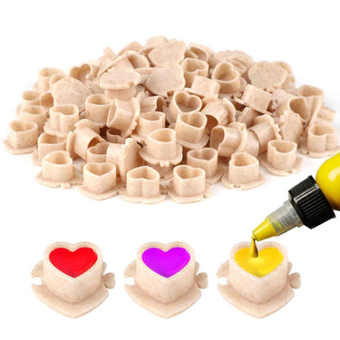Ink Caps - Interlocking Hearts