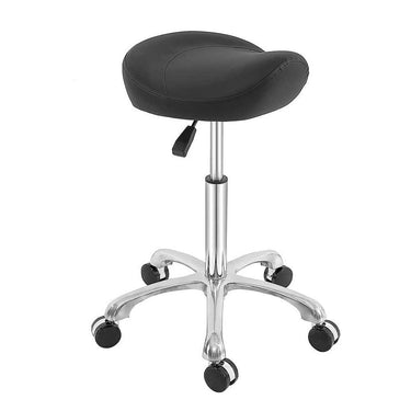 Saddle Style Artist Stool - Black