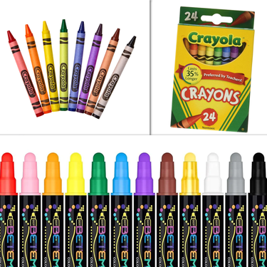 Color-Me Creatures Coloring Sets and Crayon Containers
