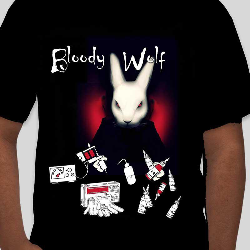 Bloody Wolf Tattoo Supply T-Shirt - Bunny