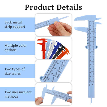 Vernier Boley Gauge Caliper Plastic