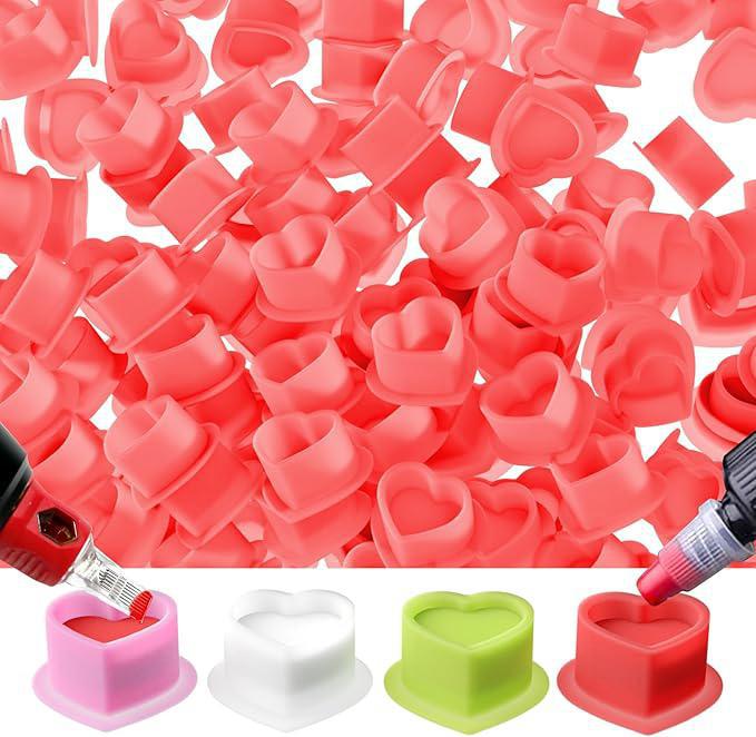 Ink Caps - Silicone Hearts