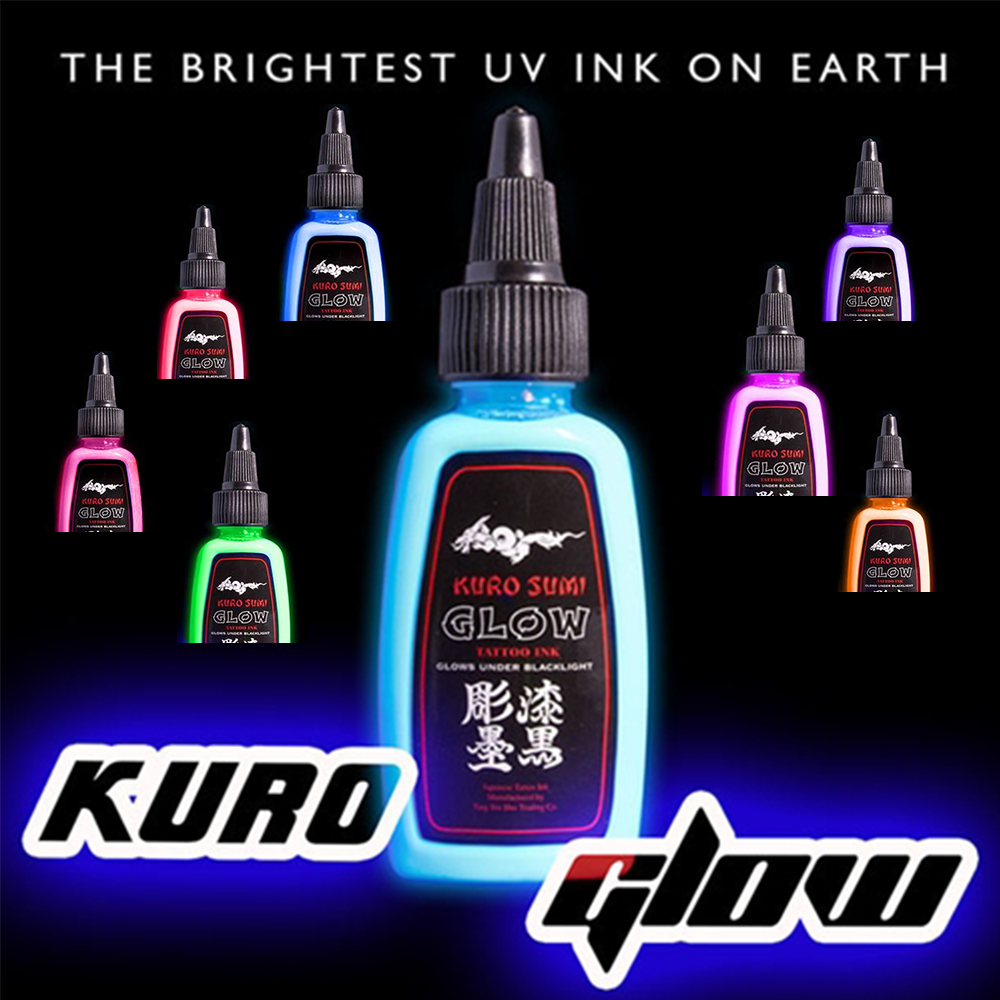 Kuro Sumi Glow - UV Blacklight Reactive Ink