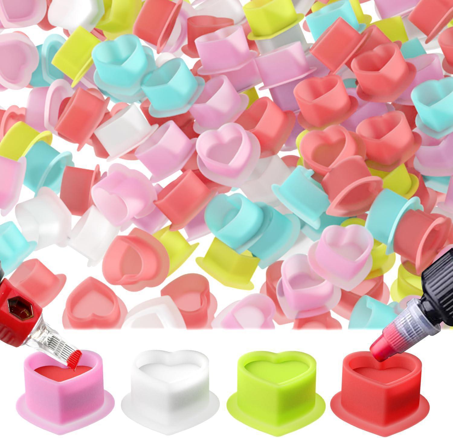 Ink Caps - Silicone Hearts