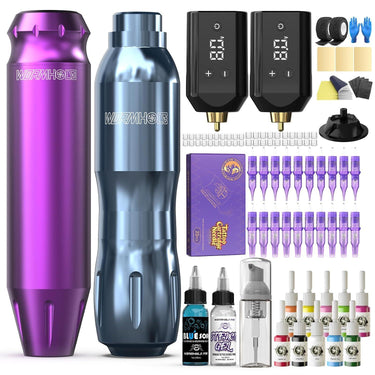 Tattoo Kit Wormhole Cartridge Pen Machine