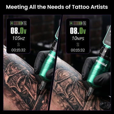 Wormhole 7-Stroke Wireless Tattoo Pen