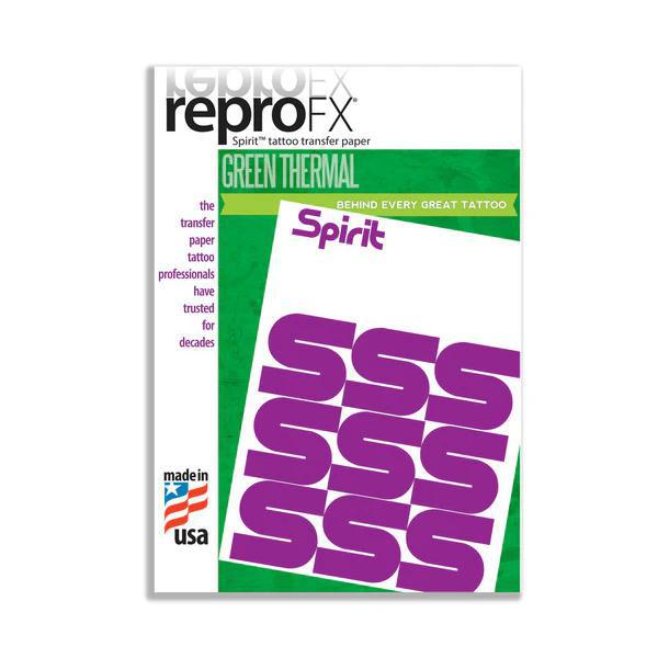 Spirit 8.5" x 11" Green Thermal Transfer Paper