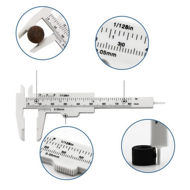 Vernier Boley Gauge Caliper Plastic MINI
