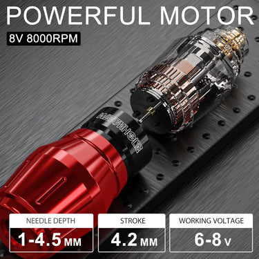Tattoo Kit Wormhole V2 Cartridge Pen Machine