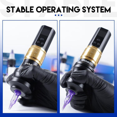 Mast Fold2 Wireless Rotary Tattoo Pen Yellow