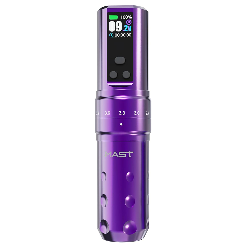 Mast Fold2 Pro Wireless Rotary Tattoo Pen Purple