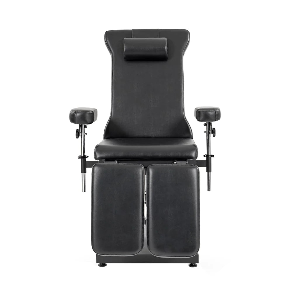 Fellowship Hydraulic Adjustable Tattoo Client Chair and Table