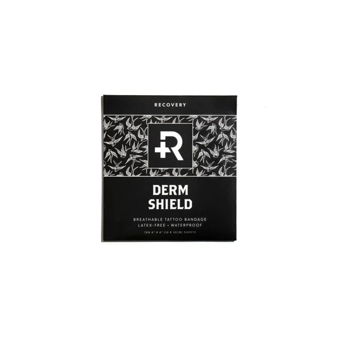 Buy Recovery Derm Shield Tattoo Aftercare Bandages  Transparent  Waterproof Adhesive Bandages  254 x 3556 cm 10 Pack Online at Lowest  Price in Ubuy Indonesia B0987VFJZX