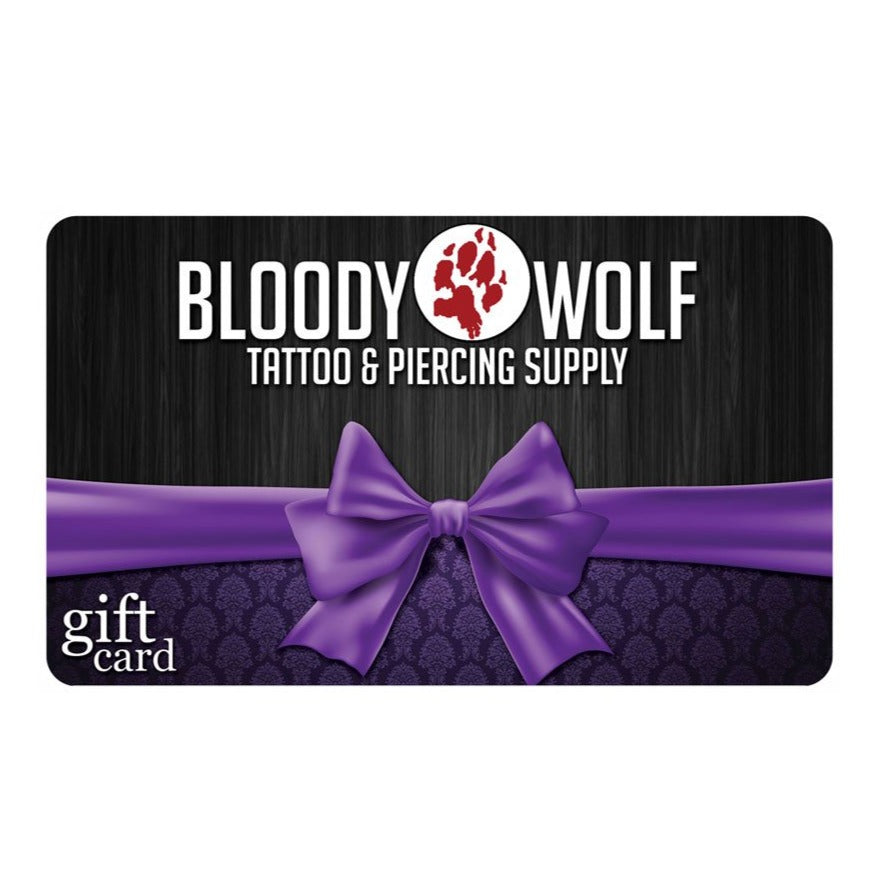 Bloody Wolf Tattoo Supply Gift Card
