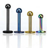 Titanium Ball Labret - Bloody Wolf Tattoo Supply