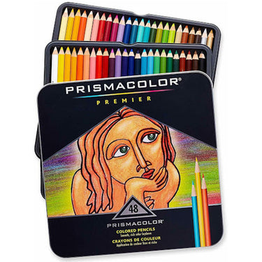 Prismacolor Pencils 48ct Set Soft Core - Bloody Wolf Tattoo Supply