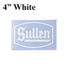 Sticker - Sullen Blaq Letter Logo - Bloody Wolf Tattoo Supply