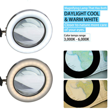 Magnifying Lamp - Tomsoo Black - Bloody Wolf Tattoo Supply