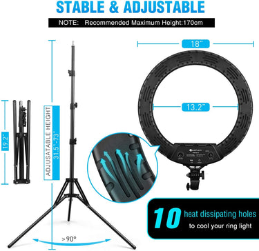 LED Ring Light Deluxe Model