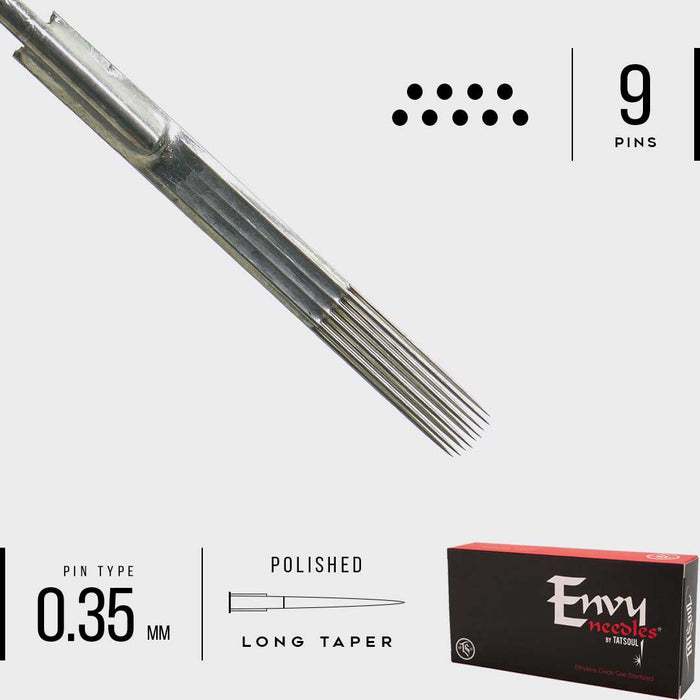 Envy Curved Mag Needles - Bloody Wolf Tattoo Supply