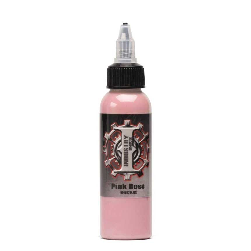 Pink Rose 1oz by Industry Inks - Bloody Wolf Tattoo Supply