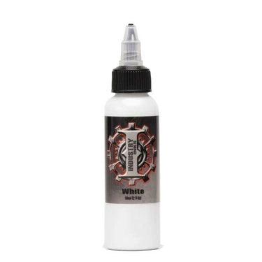White 1oz by Industry Inks - Bloody Wolf Tattoo Supply