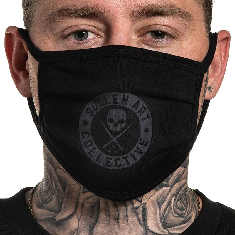 Face Mask - Badge of Honor by Sullen - Bloody Wolf Tattoo Supply