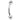 Bent Barbell Externally Threaded - Bloody Wolf Tattoo Supply
