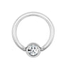 Captive Bead Ring Jeweled - Bloody Wolf Tattoo Supply
