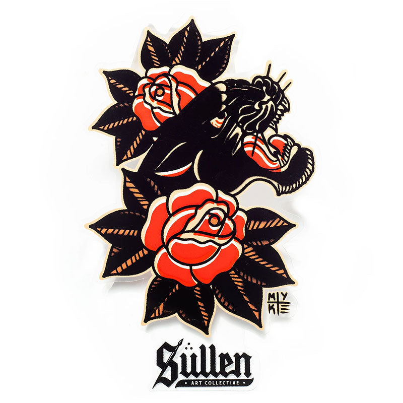 Sticker - Sullen Chambers - Bloody Wolf Tattoo Supply