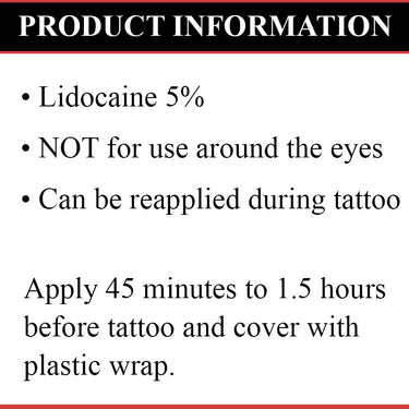 Dr. Numb 30g Tube - Bloody Wolf Tattoo Supply