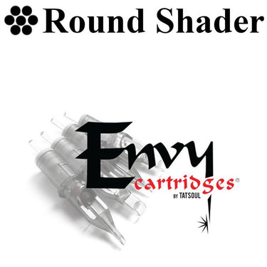 Envy Round Shader Cartridges - Bloody Wolf Tattoo Supply